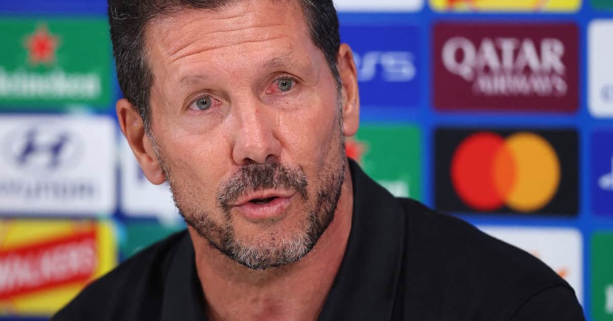 Simeone explicó por qué Julián Álvarez no será titular en la visita del Atlético de Madrid a Liverpool por Champions: "Está en fase de crecimiento"