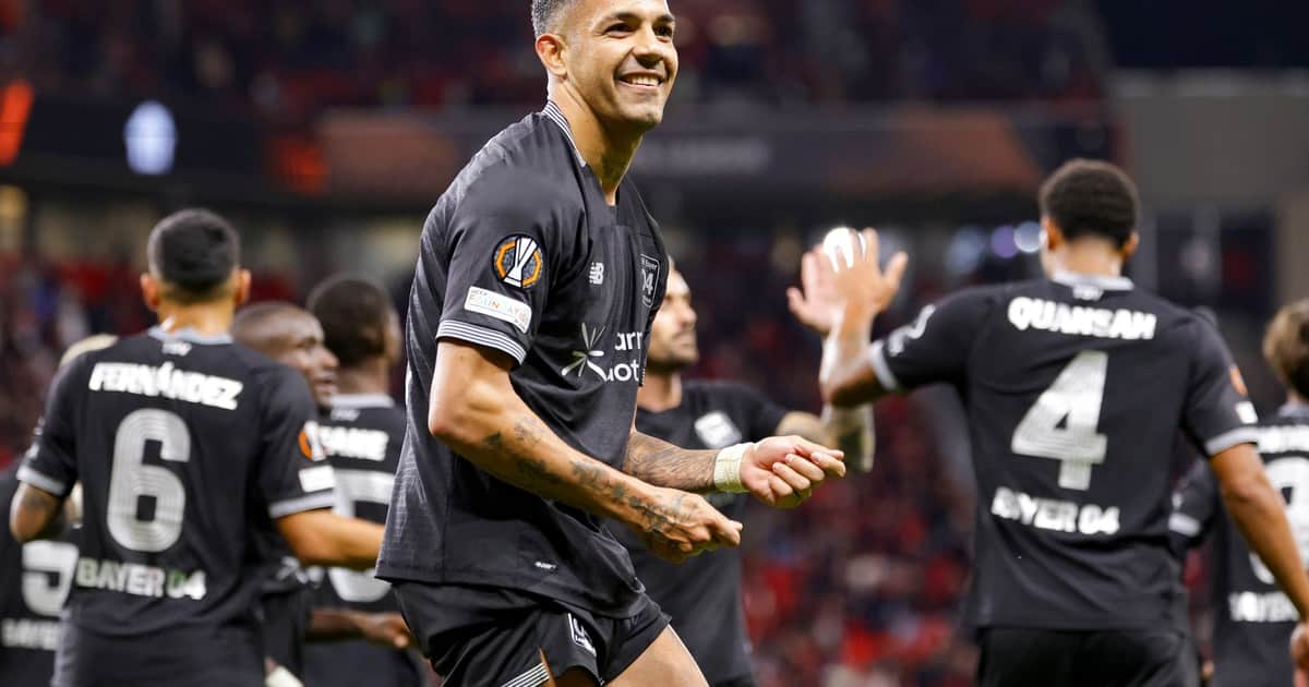 Sonríe Scaloni: Facundo Medina convirtió un gol en la victoria del Leverkusen por la Europa League