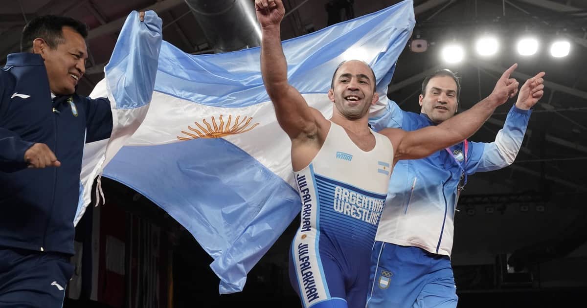 Ayer medallista olímpico y campeón Mundial de Armenia, hoy oro en los Juegos Suramericanos para Argentina