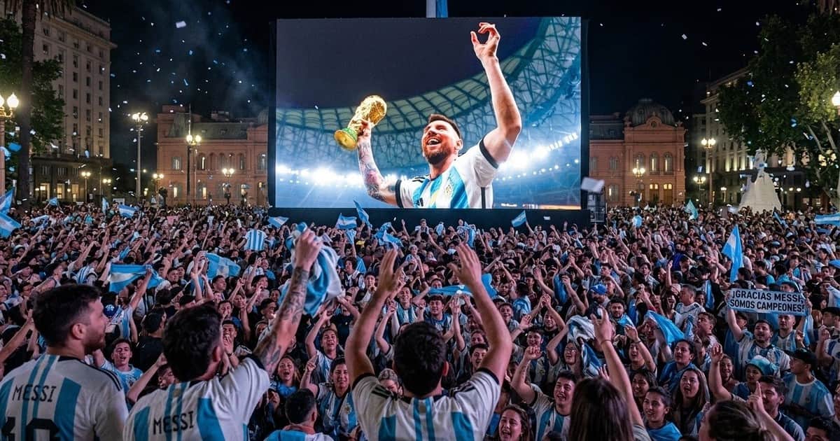 Habrá Fan Fest por la despedida de Leo de la Selección