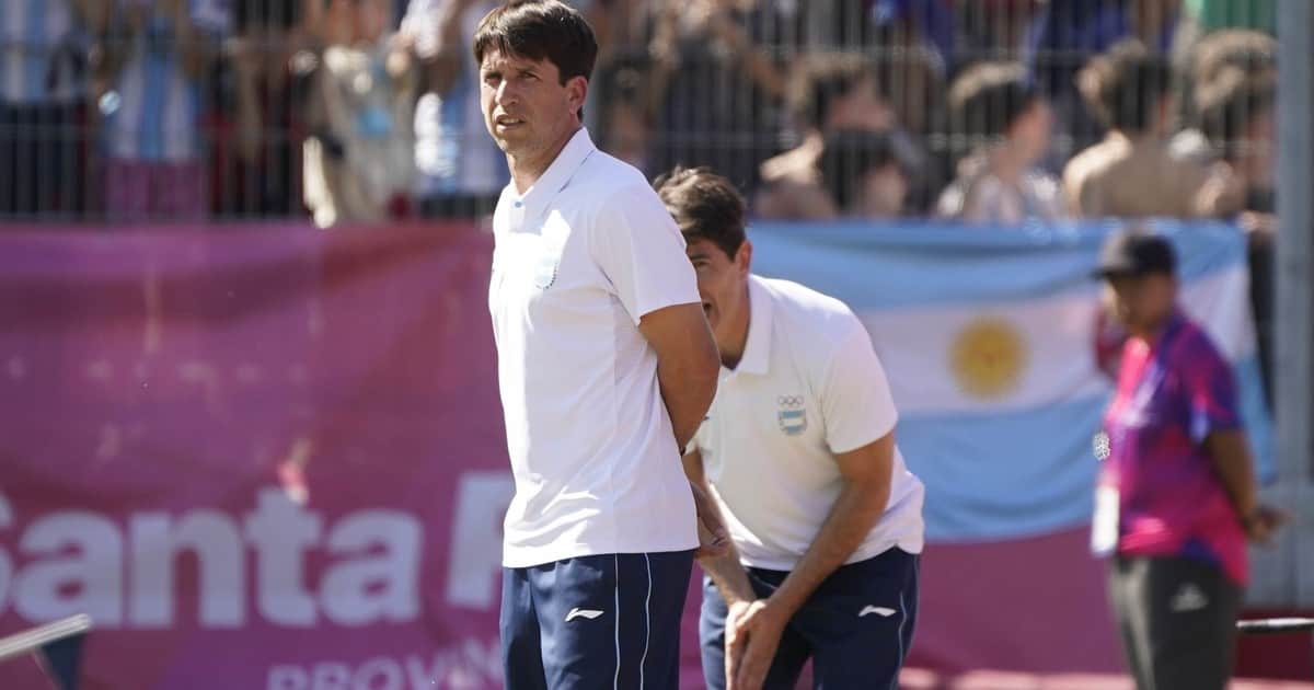 Diego Placente, tras la derrota en la final de los Juegos Suramericanos: "Que sepan que lo más importante es dejar todo"