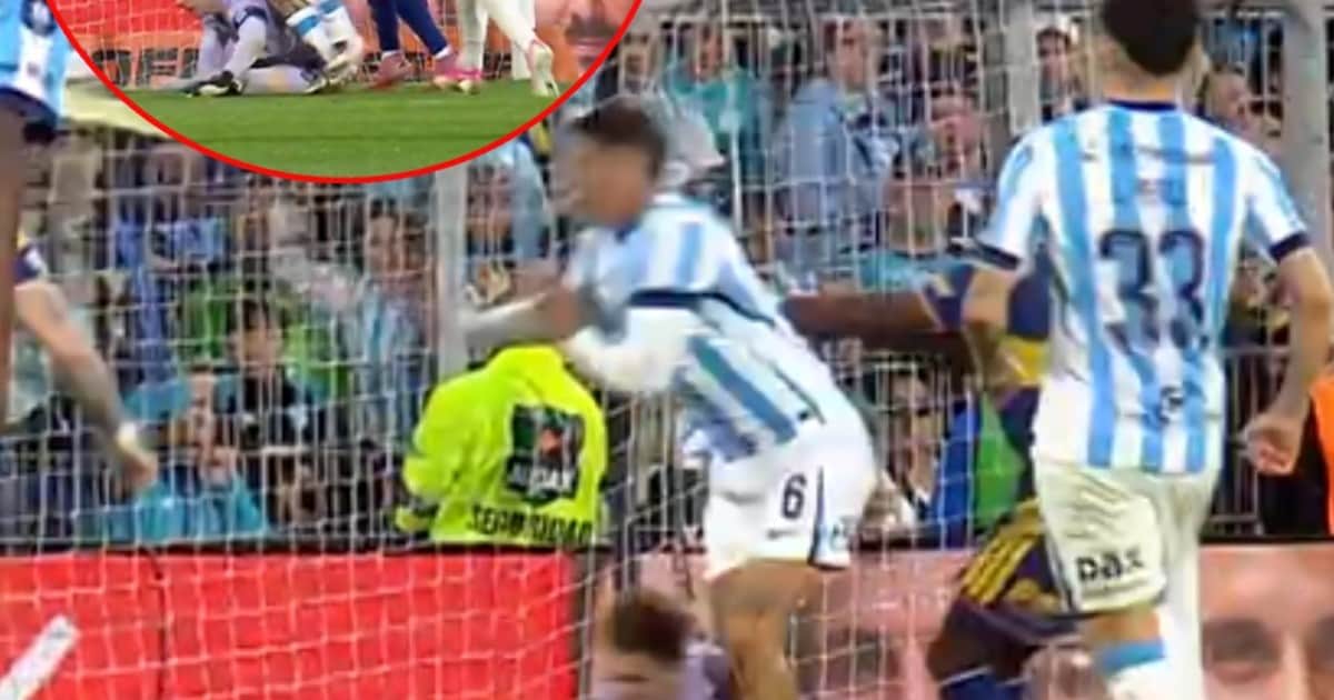 ¿Qué pasó con Marcos Rojo en el gol del empate de Boca a Racing?