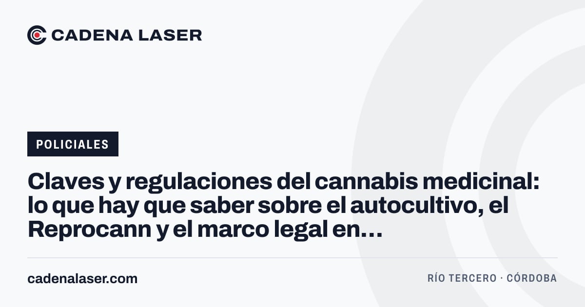 Claves y regulaciones del cannabis medicinal: lo que hay que saber ...